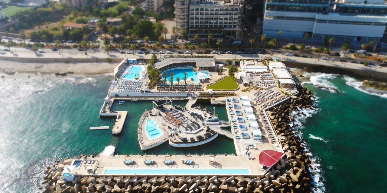 Riviera Hotel And Beach Lounge, Beirut Eksteriør bilde