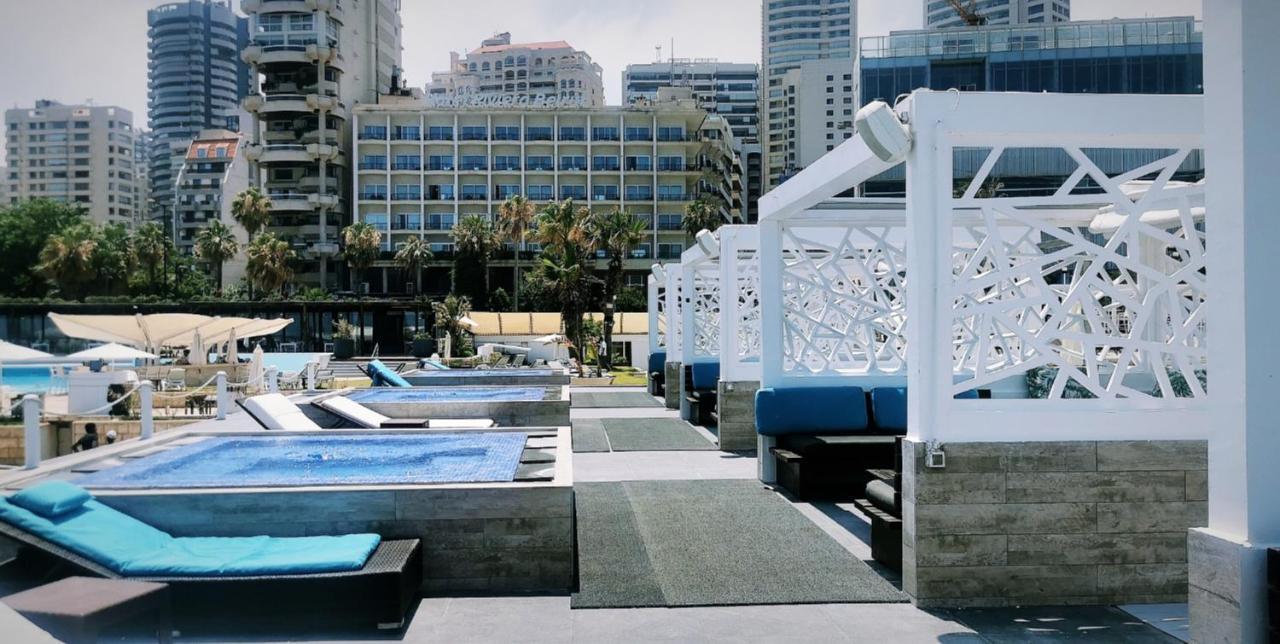 Riviera Hotel And Beach Lounge, Beirut Eksteriør bilde