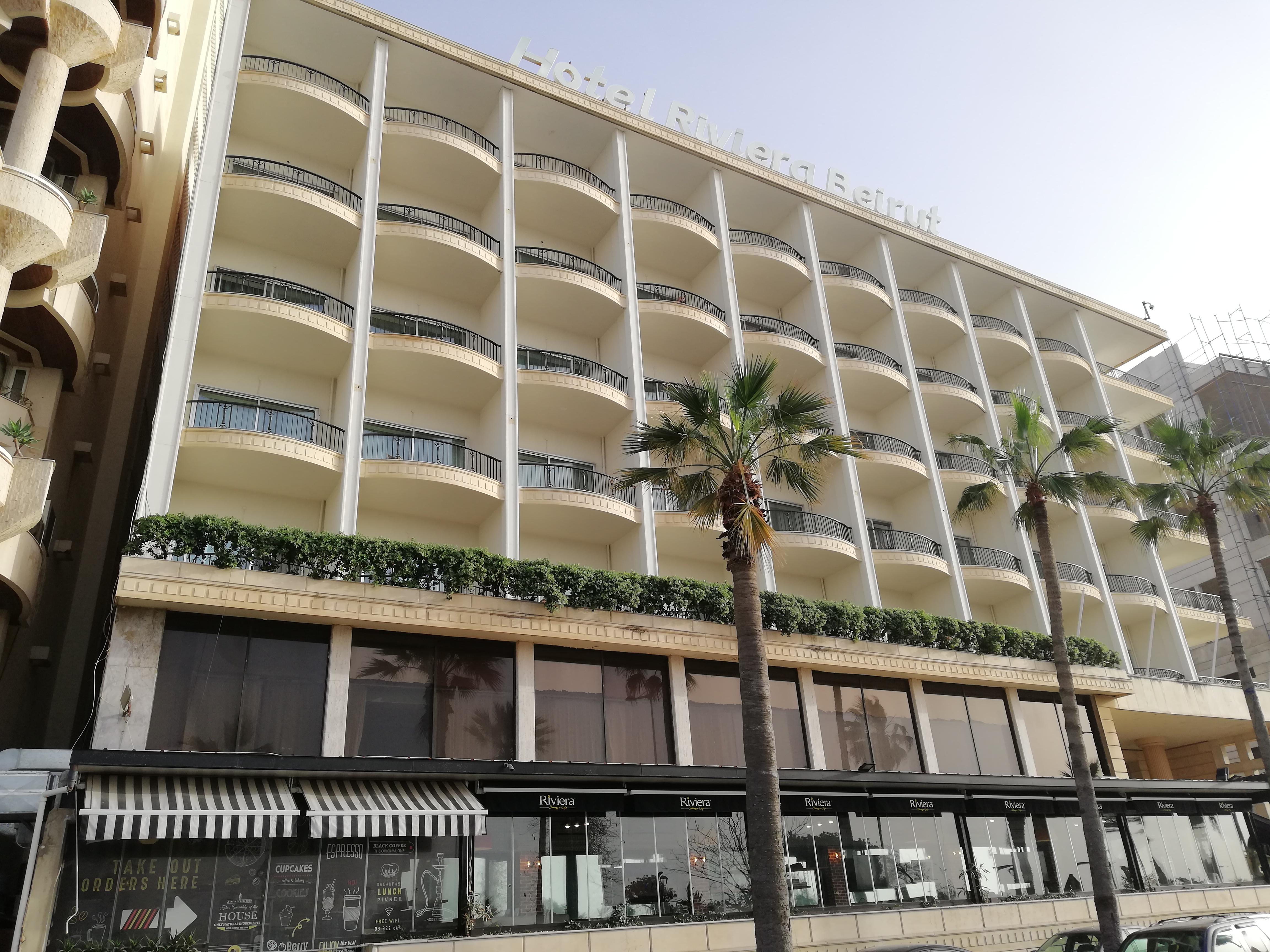 Riviera Hotel And Beach Lounge, Beirut Eksteriør bilde